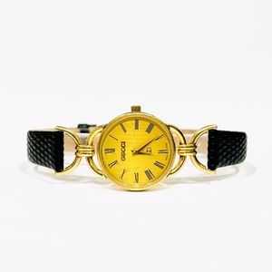 ❌SOLD❌ Gucci 6000L Gold Plated Swiss Made Women’s Watch - New Band And Battery